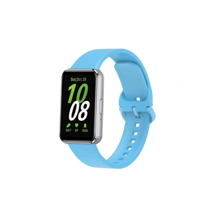 Newface Samsung Galaxy Fit 3 Klasik Kordon - Mavi
