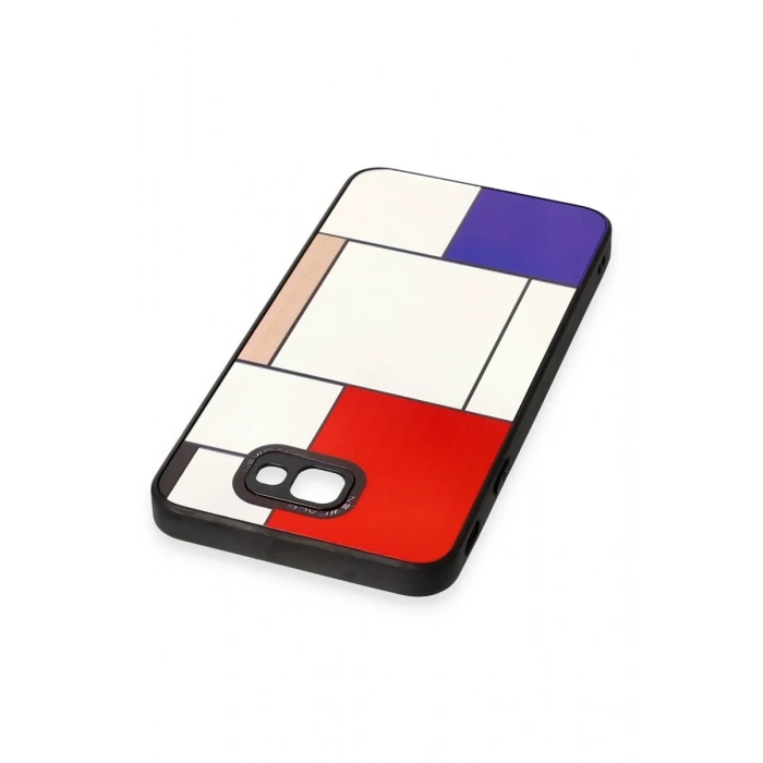Newface Samsung Galaxy J7 Prime Kılıf Mirror Desenli Kapak - Mirror - 9
