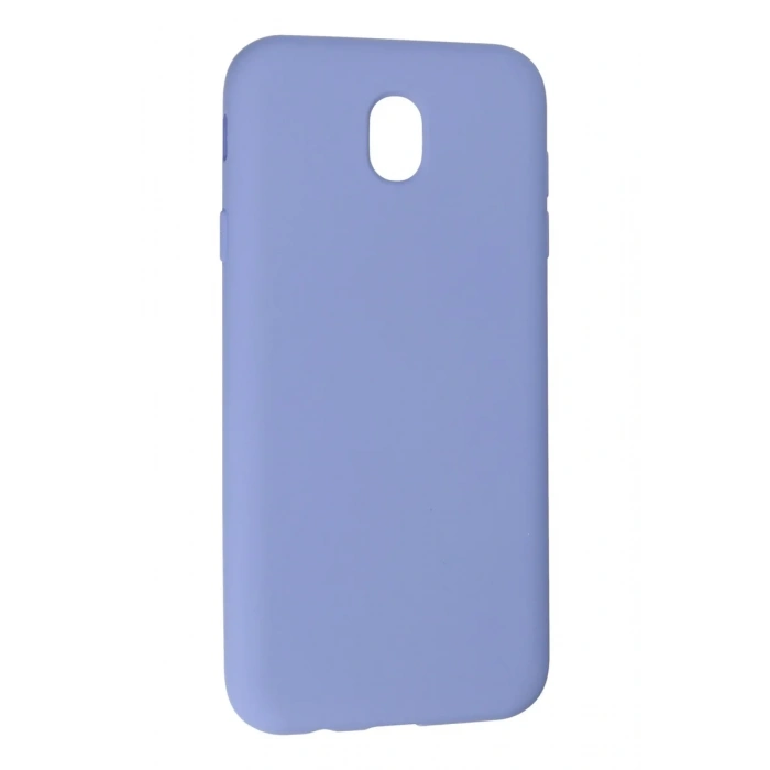 Newface Samsung Galaxy J7 Pro / J730 Kılıf Nano içi Kadife Silikon - Lila
