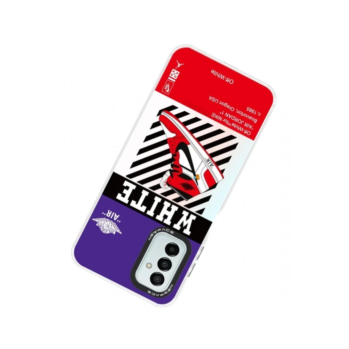 Newface Samsung Galaxy M13 Kılıf Estoril Desenli Kapak - Estoril - 12