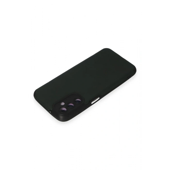 Newface Samsung Galaxy M14 5G Kılıf Loop Deri Silikon - Yeşil