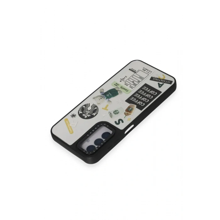 Newface Samsung Galaxy M14 5G Kılıf Mirror Desenli Kapak - Mirror - 17