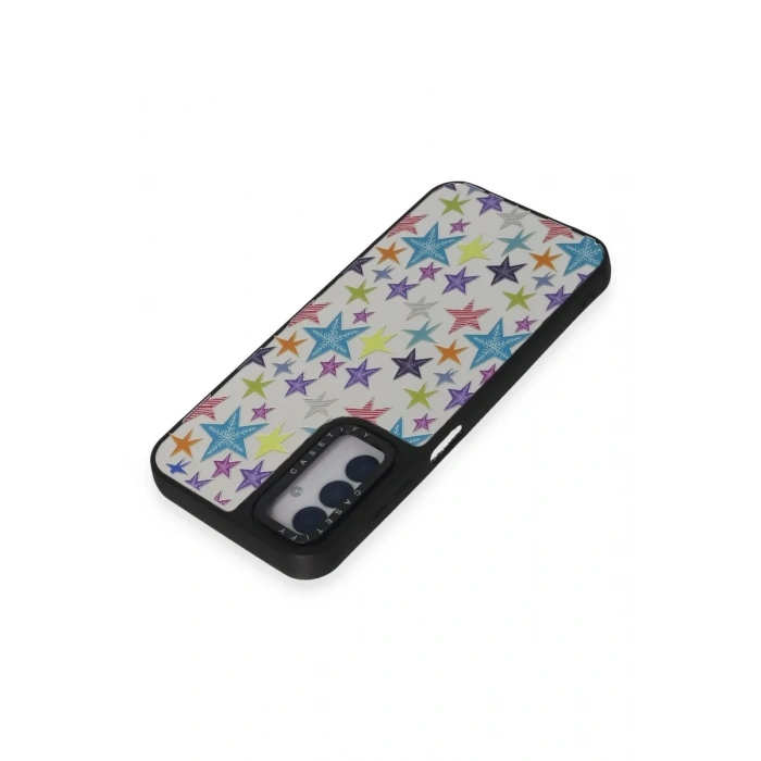 Newface Samsung Galaxy M14 5G Kılıf Mirror Desenli Kapak - Mirror - 18