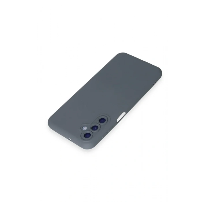 Newface Samsung Galaxy M14 5G Kılıf Nano içi Kadife Silikon - Gri