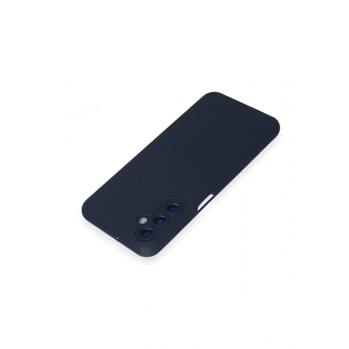 Newface Samsung Galaxy M34 5G Kılıf Nano içi Kadife Silikon - Lacivert