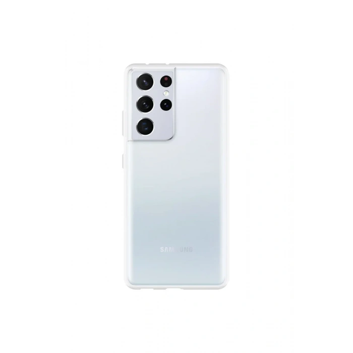 Newface Samsung Galaxy S21 Ultra Kılıf Lüx Şeffaf Silikon