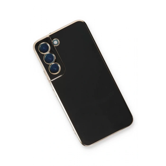 Newface Samsung Galaxy S22 Plus Kılıf Volet Silikon - Siyah