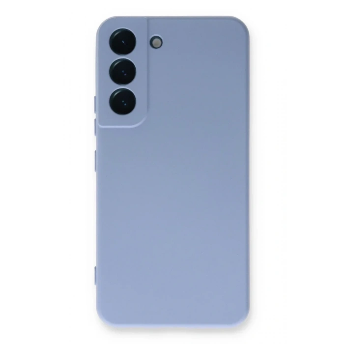 Newface Samsung Galaxy S23 Kılıf Nano içi Kadife Silikon - Lila