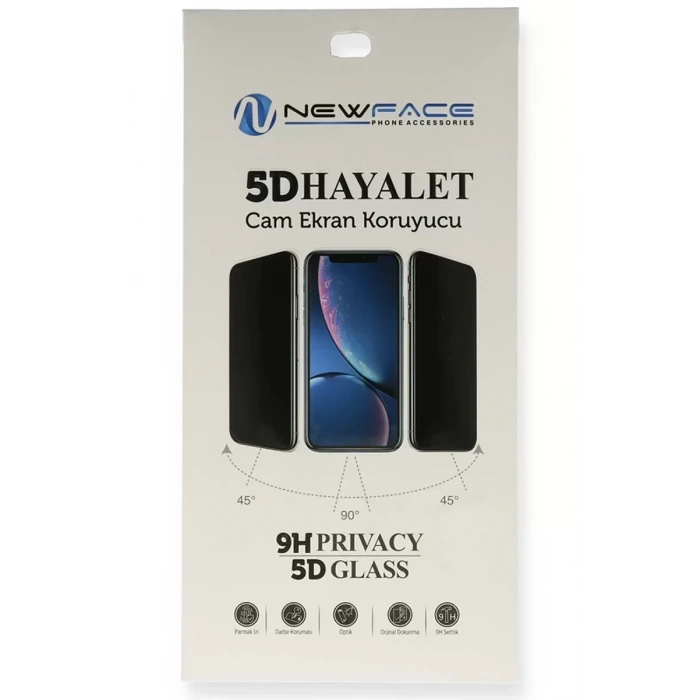 Newface Samsung Galaxy S23 Plus 5D Hayalet Cam Ekran Koruyucu