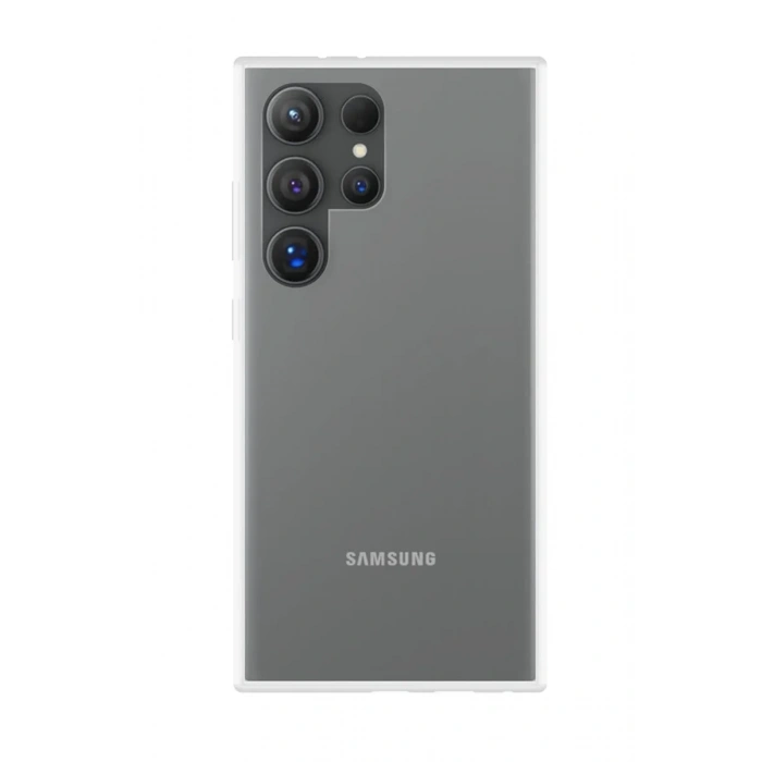 Newface Samsung Galaxy S24 Ultra Kılıf Lüx Şeffaf Silikon