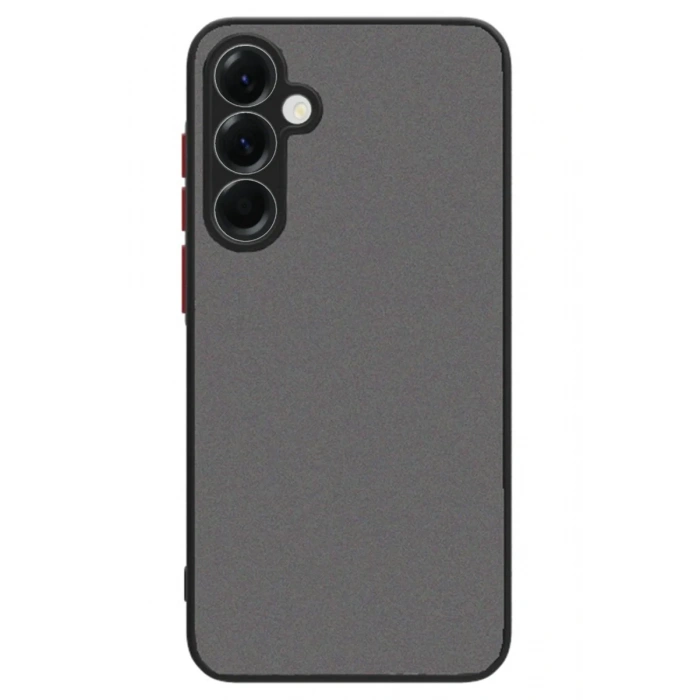 Newface Samsung Galaxy S25 Kılıf Montreal Silikon Kapak - Siyah