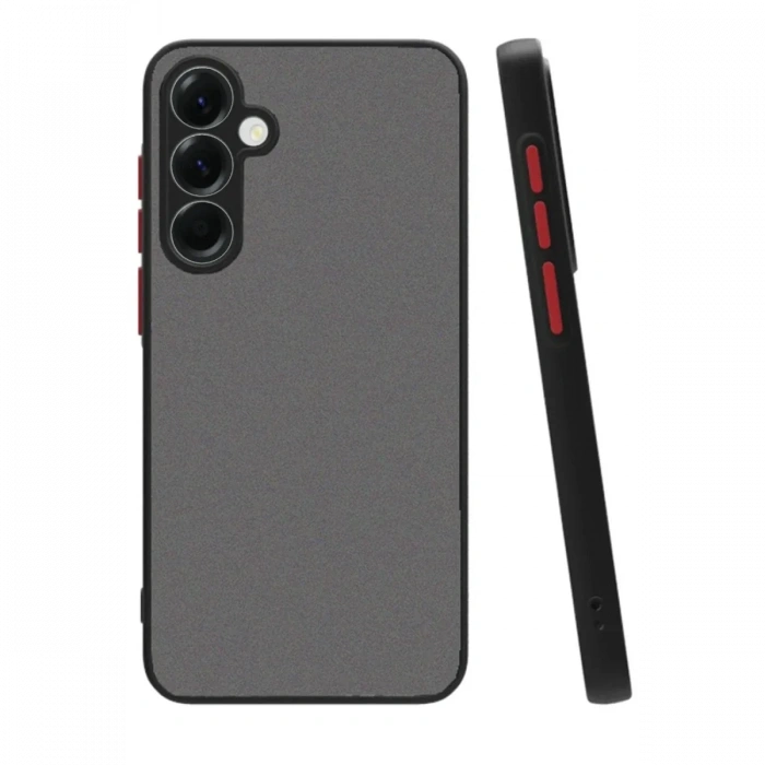 Newface Samsung Galaxy S25 Plus Kılıf Montreal Silikon Kapak - Siyah