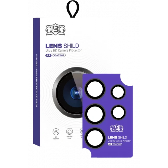 Newface Samsung Galaxy S26 Ultra Bilvis Titan Kamera Lens - Siyah