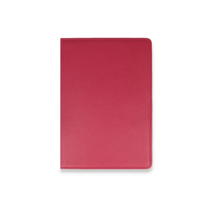 Newface Samsung Galaxy X800 Tab S8 Plus 12.4 Kılıf 360 Tablet Deri Kılıf - Pembe