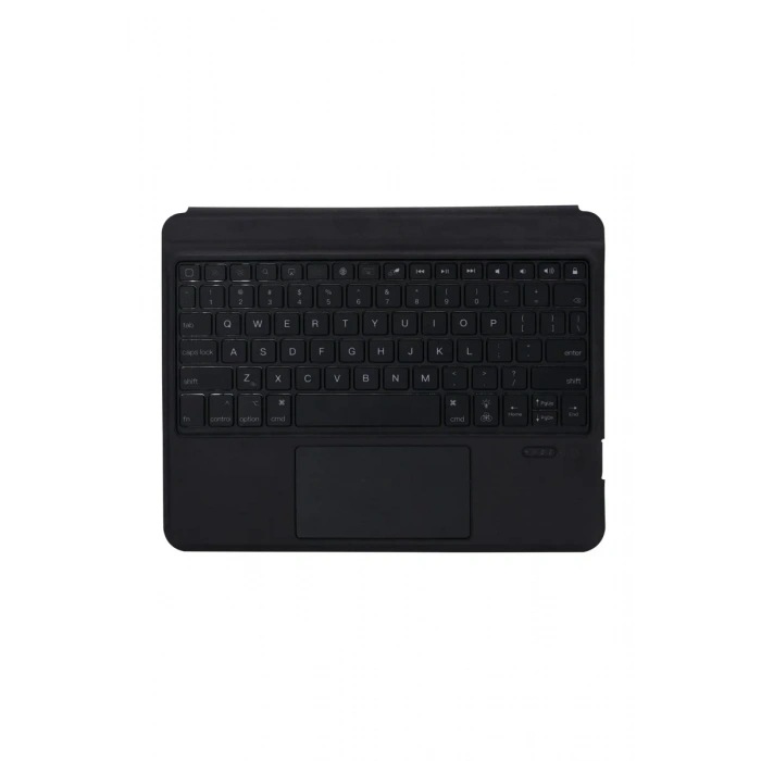 Newface T5206D iPad 10.2 (7.nesil) Kılıf İnter Ledli Klavyeli Tablet Kılıfı - Siyah