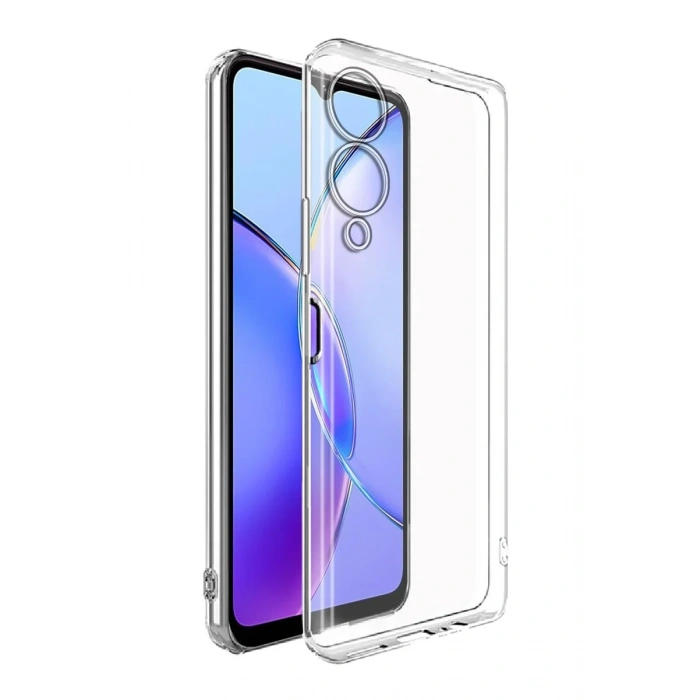 Newface Vivo Y17S Kılıf Lüx Şeffaf Silikon