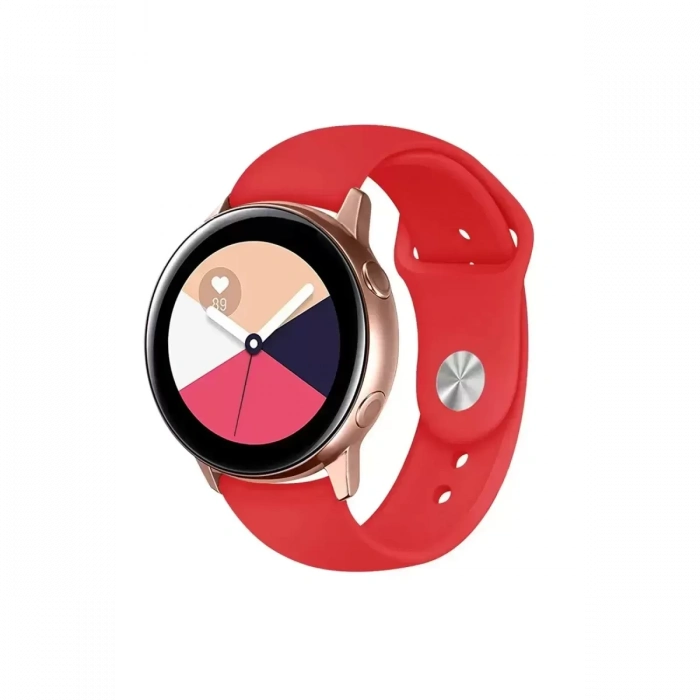 Newface Watch 20mm Klasik Kordon - Kırmızı