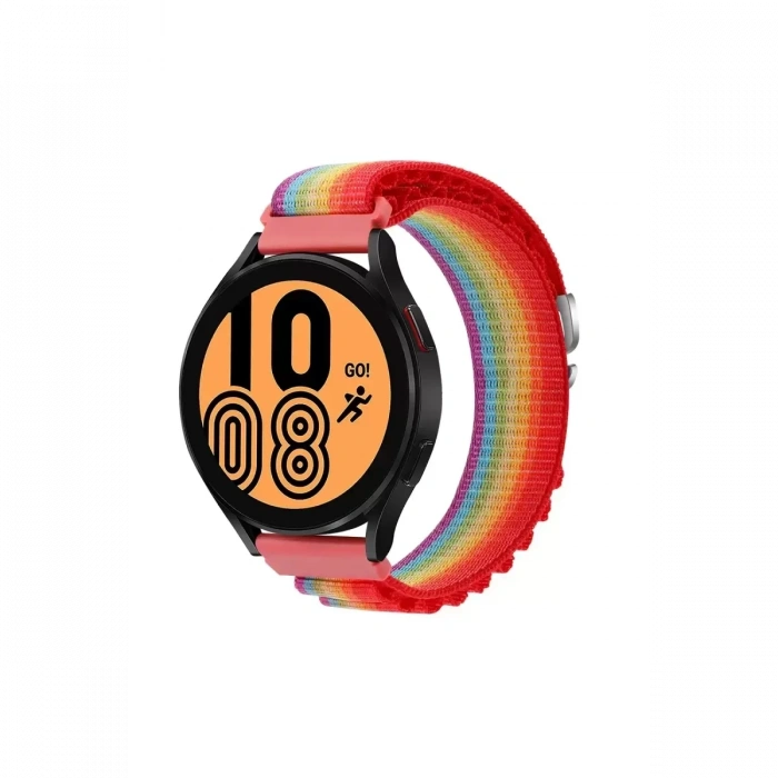 Newface Watch 20mm Kr410 Kumaş Kordon - Gökkuşağı 1