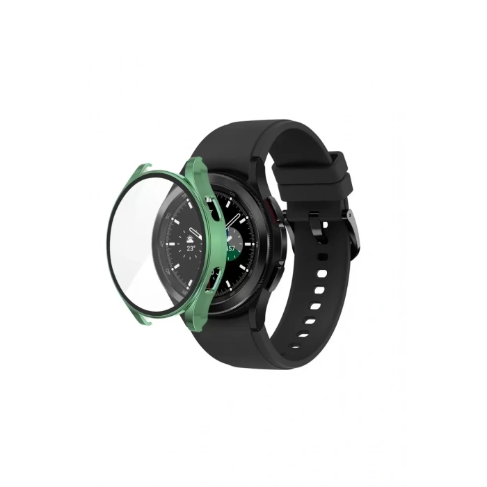 Newface Watch 5 40mm Wall Camlı Kasa Ekran Koruyucu - Koyu Yeşil
