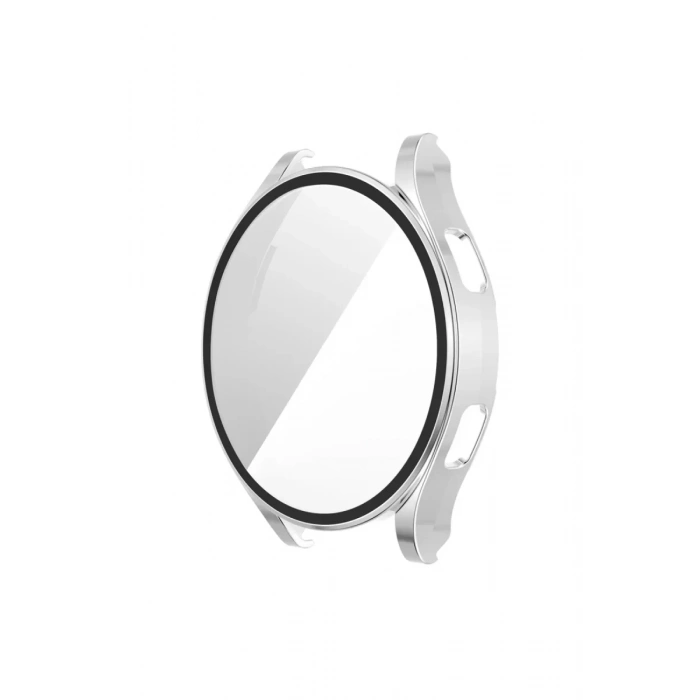 Newface Watch 5 44mm Wall Camlı Kasa Ekran Koruyucu - Gümüş