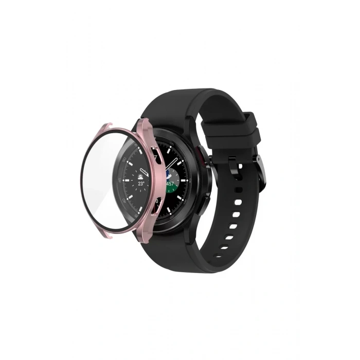 Newface Watch 5 44mm Wall Camlı Kasa Ekran Koruyucu - Rose Gold