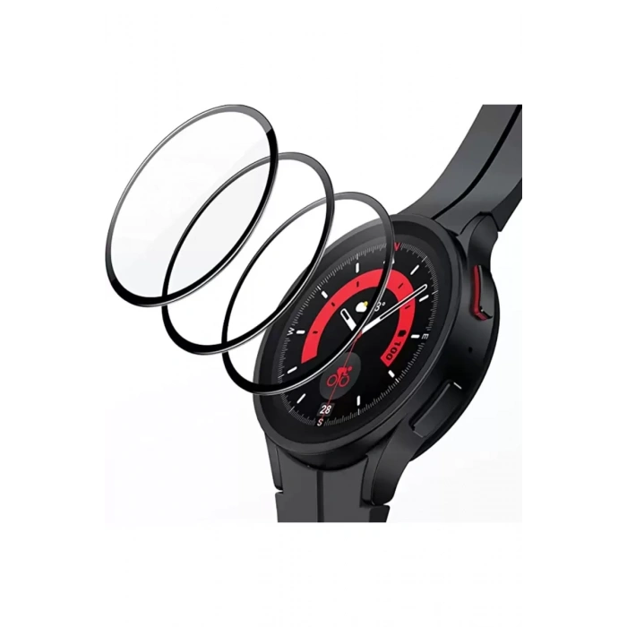 Newface Watch 5 Pro 45mm Polymer Nano Ekran Koruyucu - Şeffaf