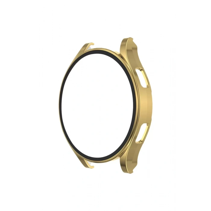 Newface Watch 5 Pro 45mm Wall Camlı Kasa Ekran Koruyucu - Gold