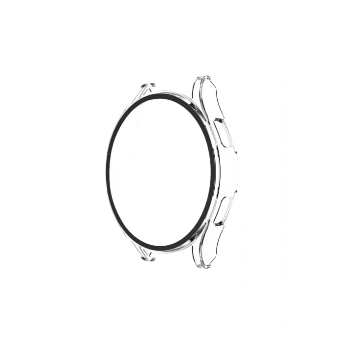 Newface Watch 5 Pro 45mm Wall Camlı Kasa Ekran Koruyucu - Şeffaf