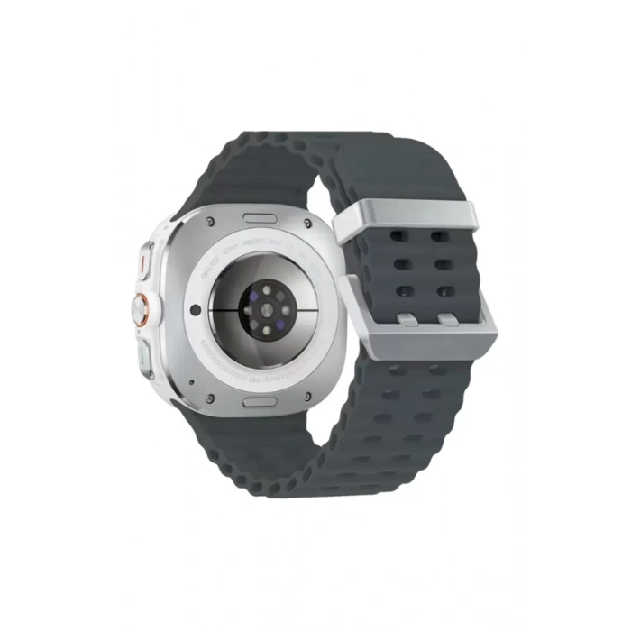 Newface Watch 7 Ultra Kr417 Rug Silikon Kordon - Koyu Gri