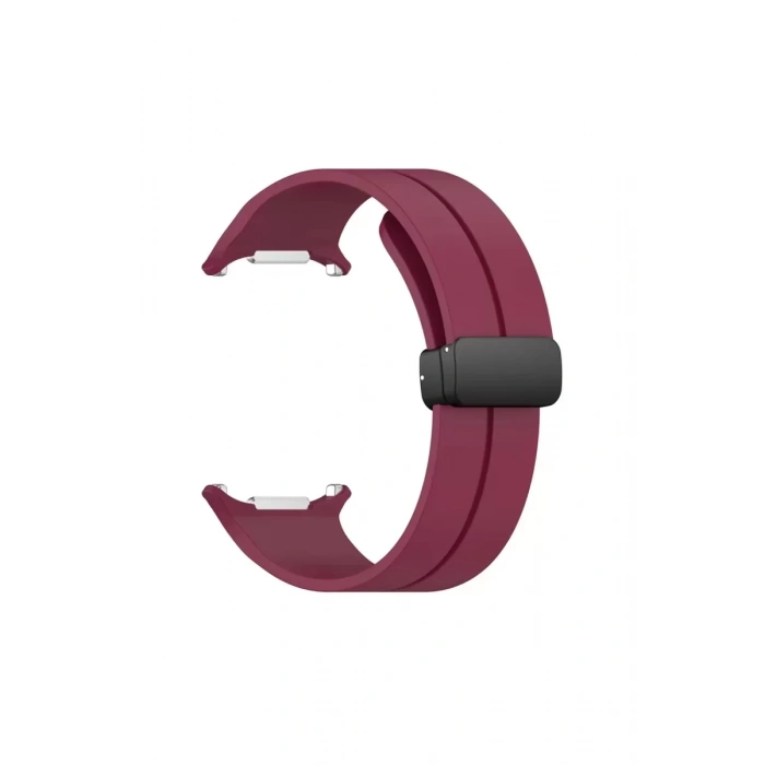 Newface Watch 7 Ultra Kr418 Tender Silikon Kordon - Bordo