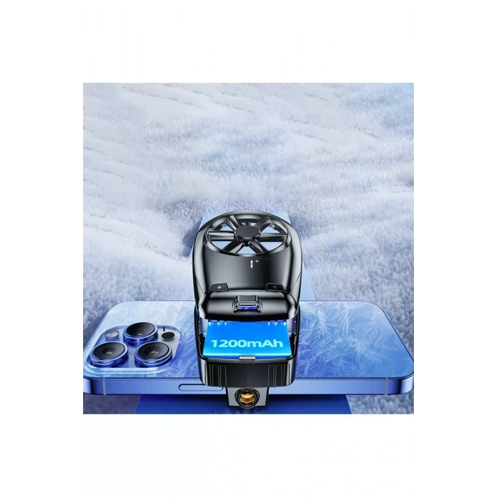 Newface X110 Radyatör Telefon Soğutucu Fan - Siyah
