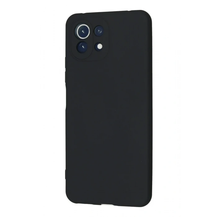 Newface Xiaomi Mİ 11 Lite Kılıf Nano içi Kadife Silikon - Lacivert