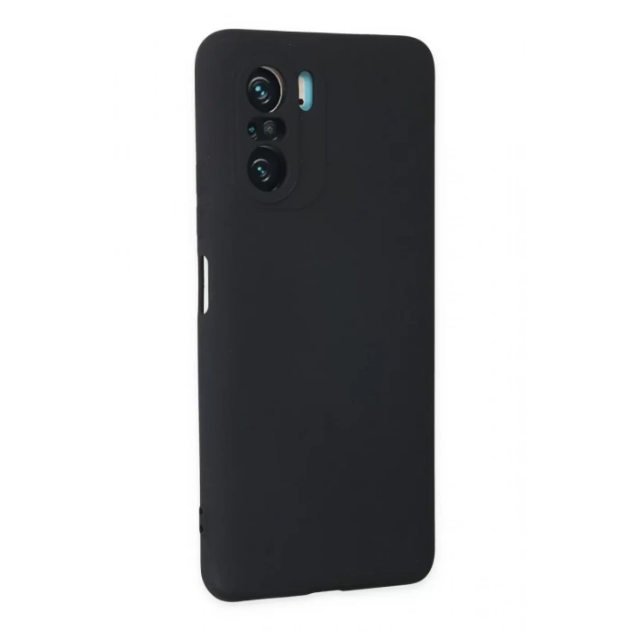 Newface Xiaomi Poco F3 Kılıf Nano içi Kadife Silikon - Lacivert