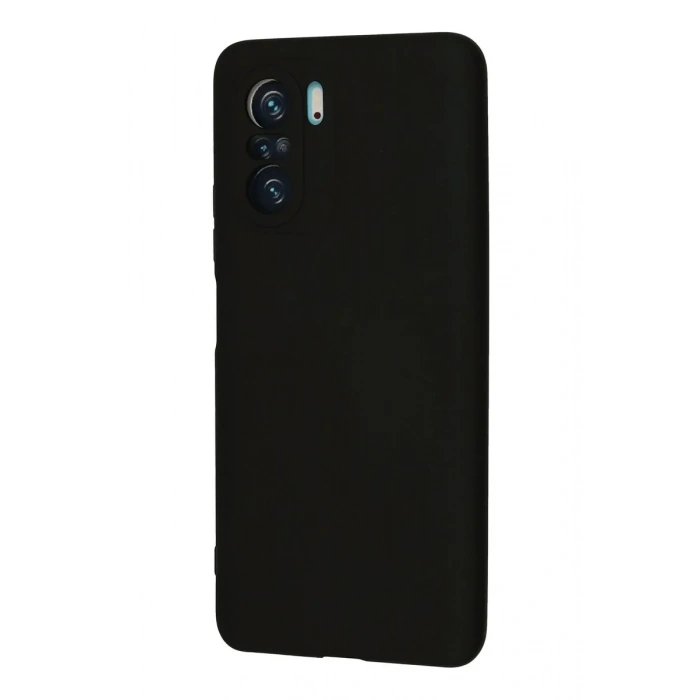 Newface Xiaomi Poco F3 Kılıf Nano içi Kadife Silikon - Siyah