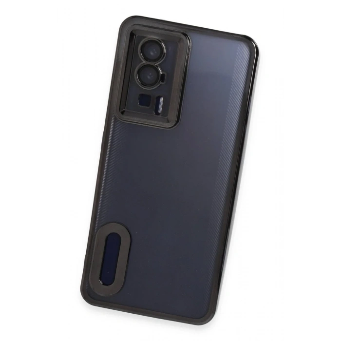 Newface Xiaomi Poco F5 Pro Kılıf Slot Silikon - Siyah