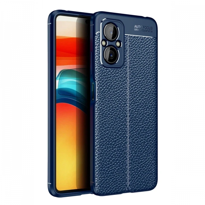 Newface Xiaomi Poco M5 Kılıf Auto Focus Kapak - Lacivert