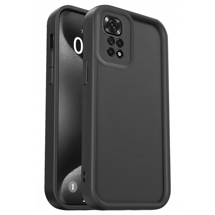 Newface Xiaomi Redmi 10 2022 Kılıf Viera Silikon - Siyah