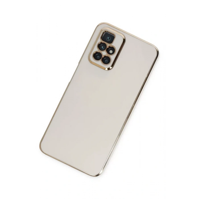 Newface Xiaomi Redmi 10 2022 Kılıf Volet Silikon - Beyaz
