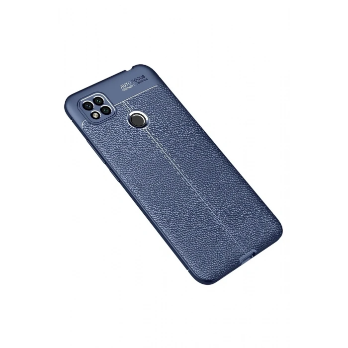 Newface Xiaomi Redmi 9C Kılıf Auto Focus Kapak - Lacivert