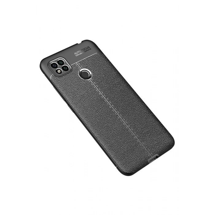 Newface Xiaomi Redmi 9C Kılıf Auto Focus Kapak - Siyah