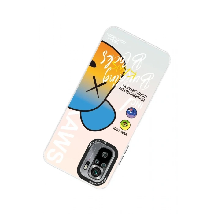 Newface Xiaomi Redmi Note 10 Kılıf Estoril Desenli Kapak - Estoril - 6