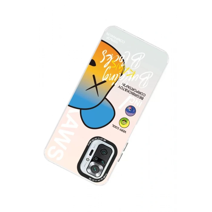 Newface Xiaomi Redmi Note 10 Pro Kılıf Estoril Desenli Kapak - Estoril - 6