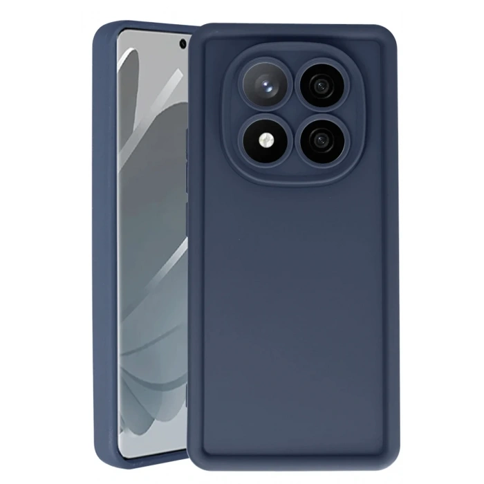 Newface Xiaomi Redmi Note 14 Pro 4G Kılıf Viera Silikon - Lacivert