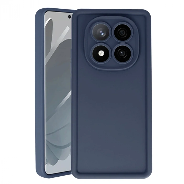 Newface Xiaomi Redmi Note 14 Pro 4G Kılıf Viera Silikon - Lacivert