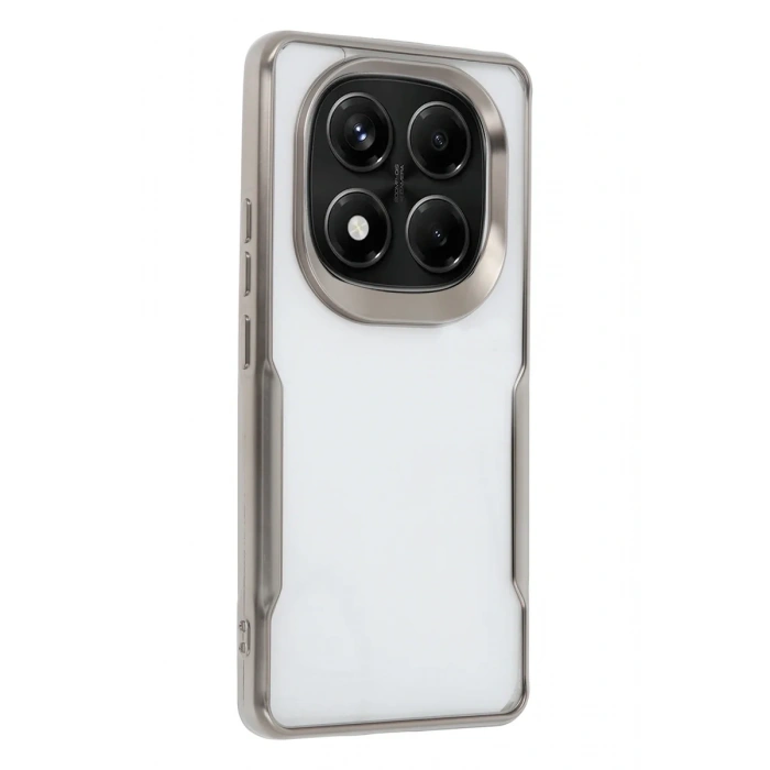 Newface Xiaomi Redmi Note 14 Pro 5G Kılıf Boyi Silikon Kapak - Titan Gri