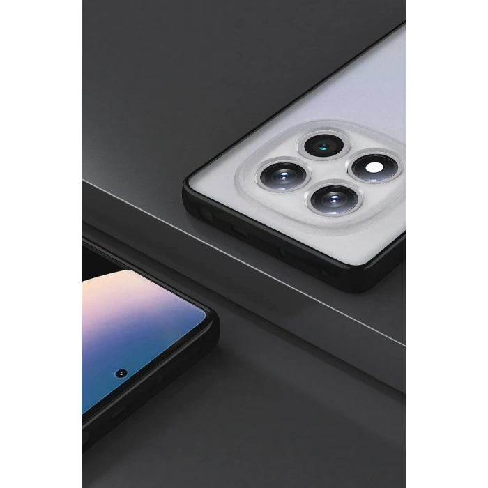 Newface Xiaomi Redmi Note 14 Pro 5G Kılıf Montreal Silikon Kapak - Siyah