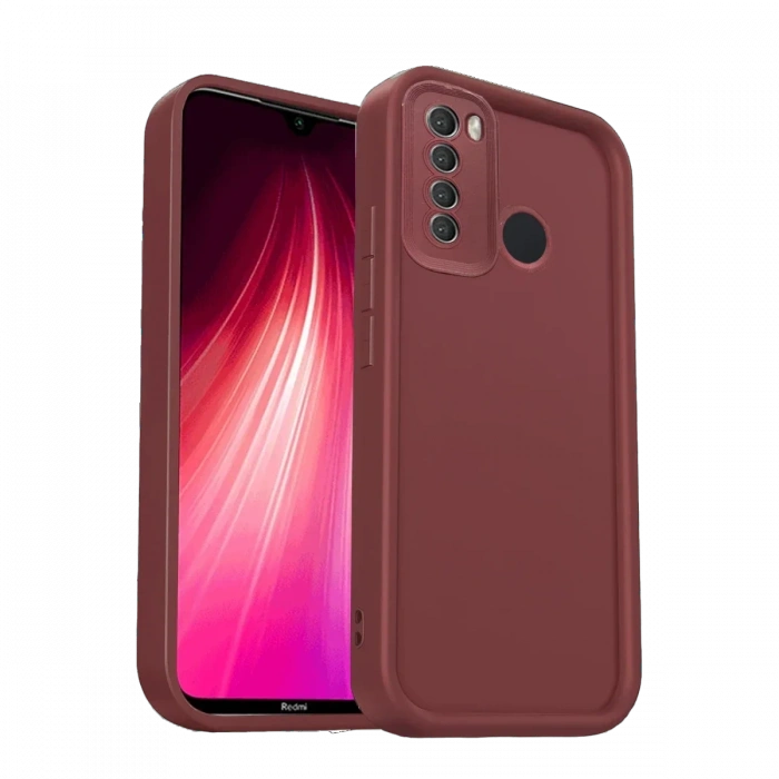 Newface Xiaomi Redmi Note 8 Kılıf Viera Silikon - Bordo