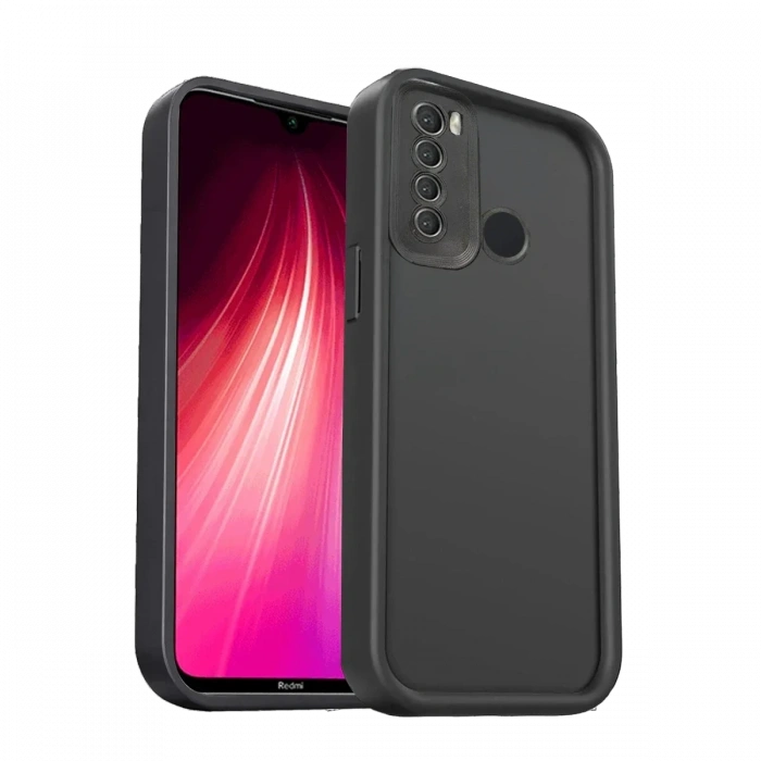 Newface Xiaomi Redmi Note 8 Kılıf Viera Silikon - Siyah
