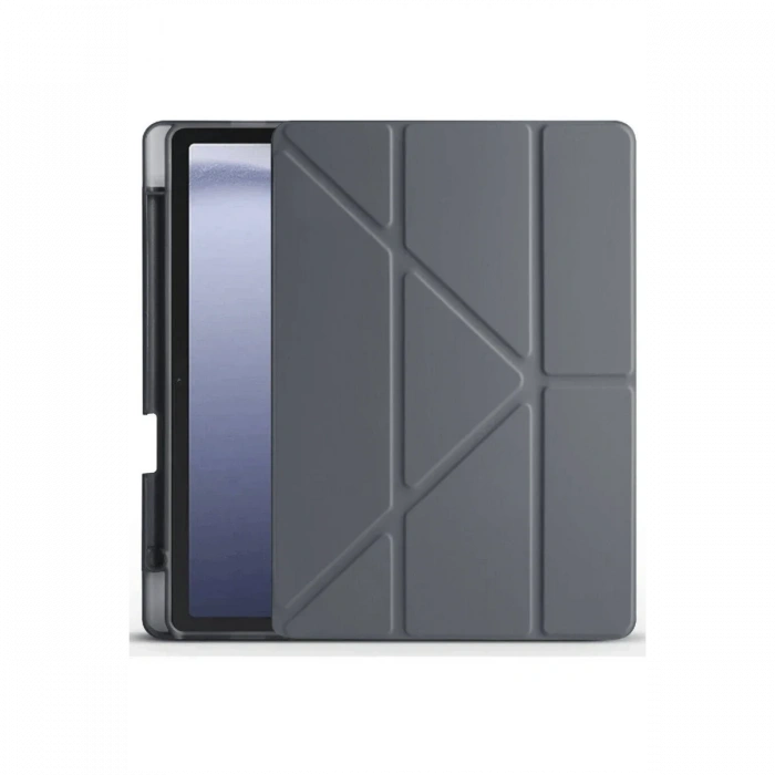 Newface Xiaomi Redmi Pad Pro 12.1 Kılıf Kalemlikli Mars Tablet Kılıfı - Koyu Gri