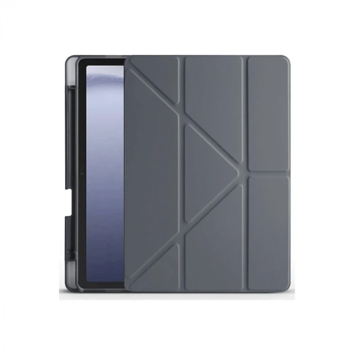Newface Xiaomi Redmi Pad Pro 12.1 Kılıf Kalemlikli Mars Tablet Kılıfı - Koyu Gri